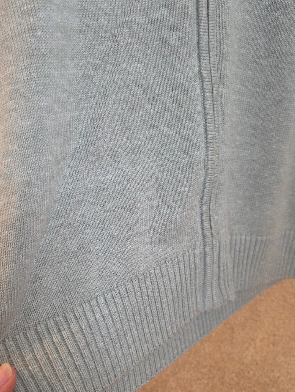 The Children's Place Gray Full-Zip Sweater